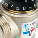 Термостатический смесительный клапан 1 1/4" НР 30-65°С KV 3,5 для систем отопления и ГВС STOUT Термостатический смесительный клапан 1 1/4" НР 30-65°С KV 3,5 для систем отопления и ГВС STOUT