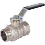 SVB Кран шаровой 3/4" стандартнопроходной, ВР/НР, ручка рычаг STOUT