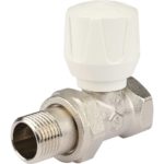 Клапан ручной 1/2" терморегулирующий прямой SVR STOUT