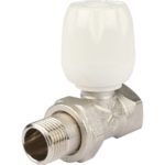 Клапан ручной 1/2" терморегулирующий с неподъемным шпинделем прямой SVRs STOUT