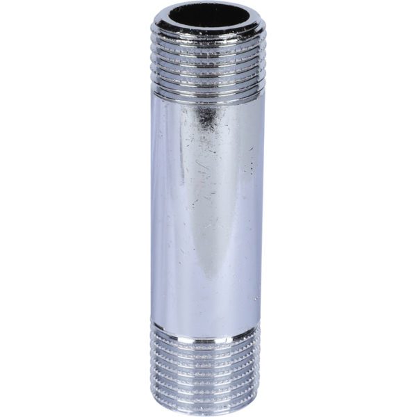 Удлинитель 1/2"x75 НН хромированный STOUT Удлинитель 1/2"x75 НН хромированный STOUT