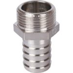 Штуцер 3/4"x20 НР никелированный STOUT