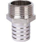 Штуцер 1"x25 НР никелированный STOUT