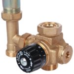 Насосная группа 3/4" с термостатическим смесительным клапаном без насоса STOUT