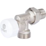 Клапан термостатический 1/2" х 3/4"ЕК осевой STOUT
