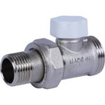 Клапан запорно-балансировочный 1/2" х 3/4" прямой SVL ЕКSTOUT Клапан запорно-балансировочный 1/2" х 3/4" прямой SVL ЕКSTOUT