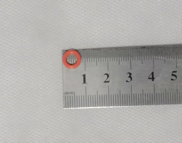 Уплотнительное кольцо O-RING P-5 SILICON (красное) GMF/EMF