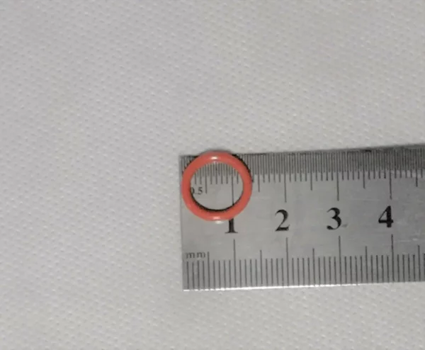 Уплотнительное кольцо O-RING(P-10) SILICON (красное) GMF/EMF/BR-R/RE/BR-C/BR-K/BR-U/UE