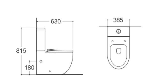 Унитаз-компакт напольный безободковый с бачком AQUATEK ЕВРОПА AQ2903-00 630*385*815 мм, горизонтальный выпуск, тонкое сиденье с механизмом плавного закрывания, крепеж Унитаз-компакт напольный безободковый с бачком AQUATEK ЕВРОПА AQ2903-00 630*385*815 мм, горизонтальный выпуск, тонкое сиденье с механизмом плавного закрывания, крепеж