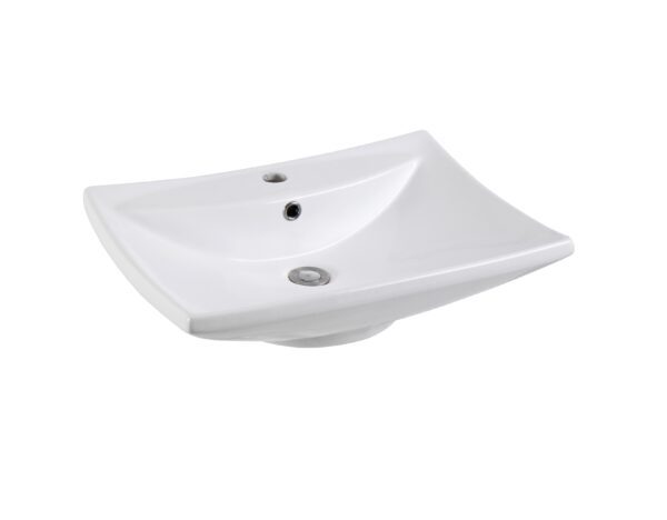 Раковина накладная для установки на столешницу AQUATEK AQ5518-00, 600*460*170 мм