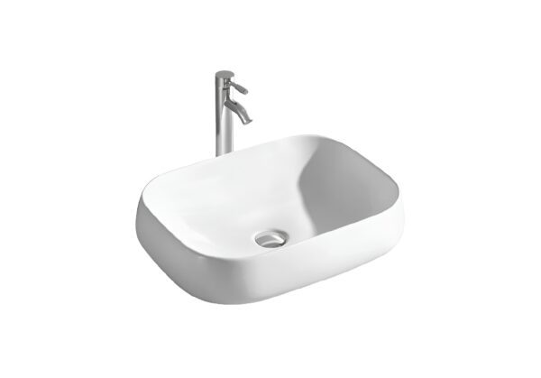 Раковина накладная для установки на столешницу AQUATEK AQ5526-MW 560*420*140, матовый белый Раковина накладная для установки на столешницу AQUATEK AQ5526-MW 560*420*140, матовый белый